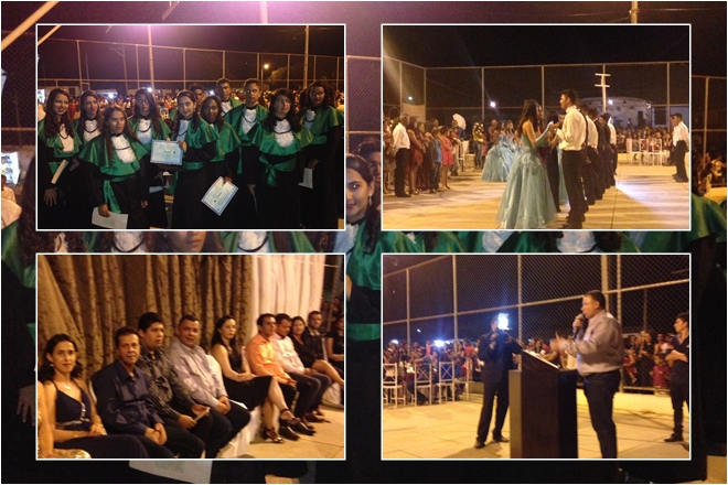 Livramento: Em São Timotéo prefeito participa de cerimônia de conclusão do ensino médio