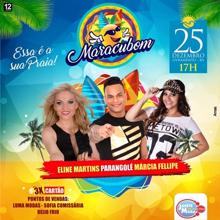 Vem aí Maracubom Indoor 12 anos, essa é a sua praia
