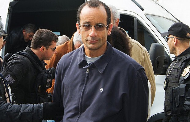Marcelo Odebrecht chega para depor em ação contra chapa Dilma-Temer