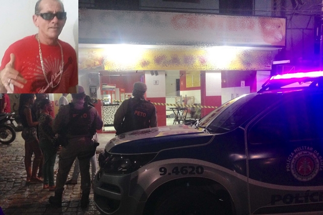 Homem é morto a tiros dentro de lanchonete em Livramento