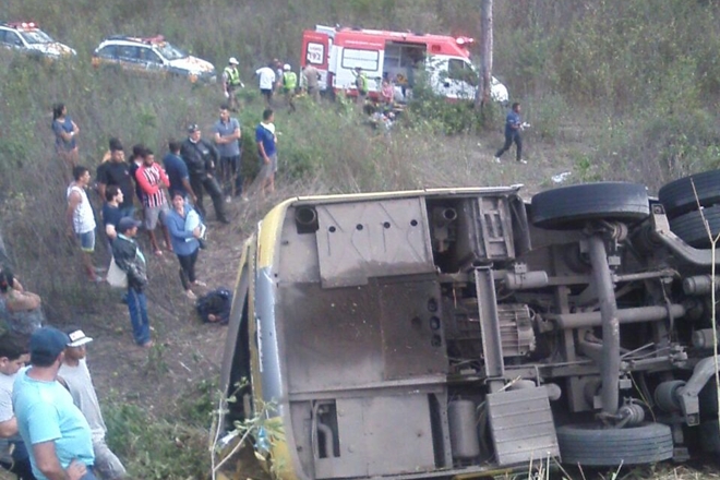 Tragédia: Acidente com ônibus da Itapemirim  deixa 7 mortos