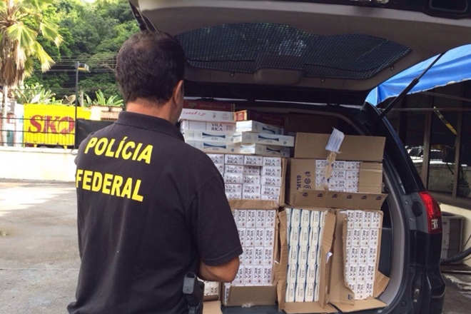 PF deflagra operação contra contrabando de cigarros e lavagem de dinheiro em Ilhéus