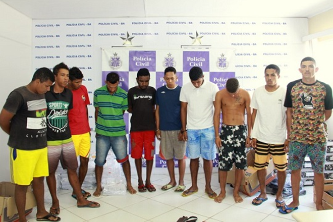 Operação policial em Belmonte prende 10 suspeitos de envolvimento com o tráfico e homicídios