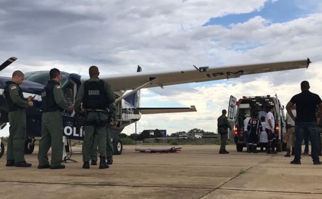Graer remove policial militar ferido em Bom Jesus da Lapa