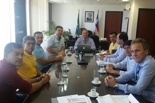 Prefeito de Livramento esteve reunido com secretário de saúde do estado da Bahia