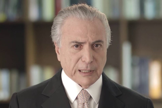 Temer fará pronunciamento de rádio e TV na véspera do Natal