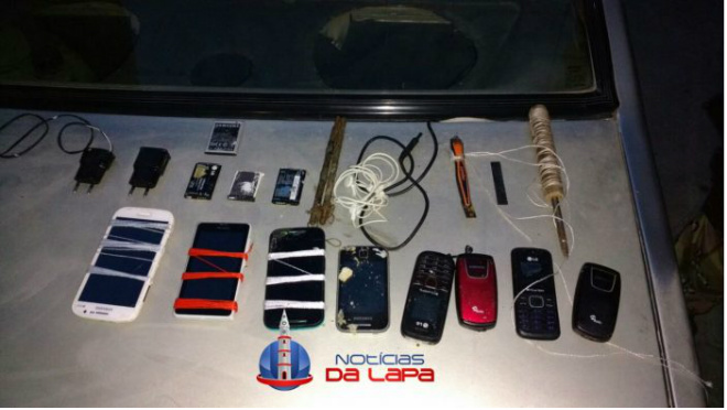 Urgente: Tentativa de fuga e princípio de rebelião na cadeia de Bom Jesus da Lapa; armas e celulares foram apreendidos.