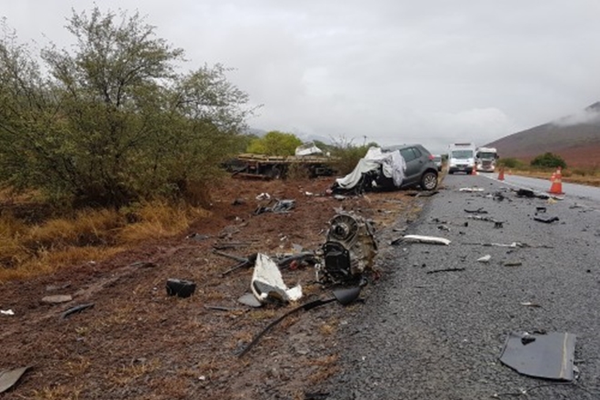 Acidente na BR-116 envolvendo três veículos deixa vitima fatal