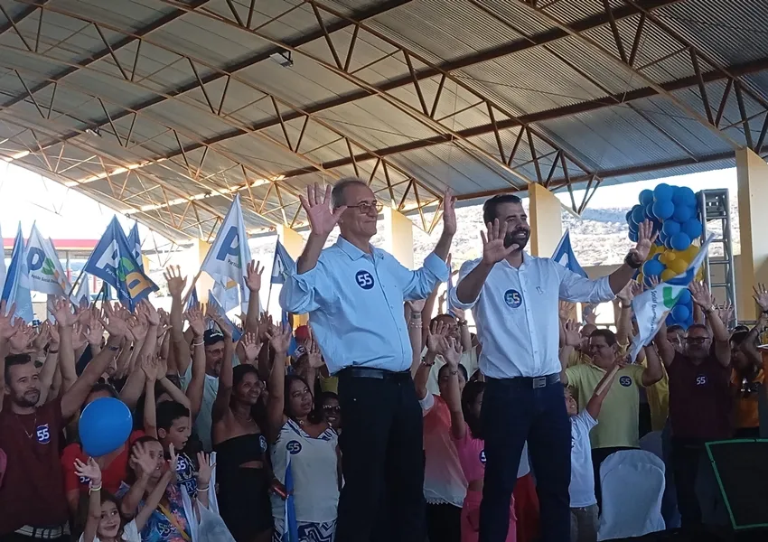 Médico Wellington Barbosa e Ademar Alves são oficializados como candidatos em convenção do PSD e PSB em Abaíra