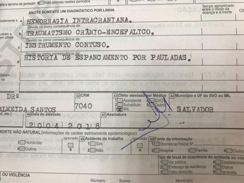 Ex-secretário baiano suspeito de matar filho em praça será denunciado ao MP, diz delegado