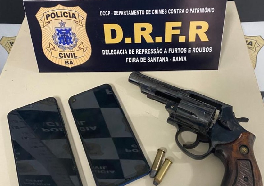 Investigado por roubos de veículos é flagrado em Feira de Santana