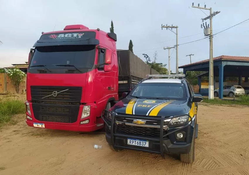 PRF flagra crime fiscal durante abordagem na região da Chapada Diamantina