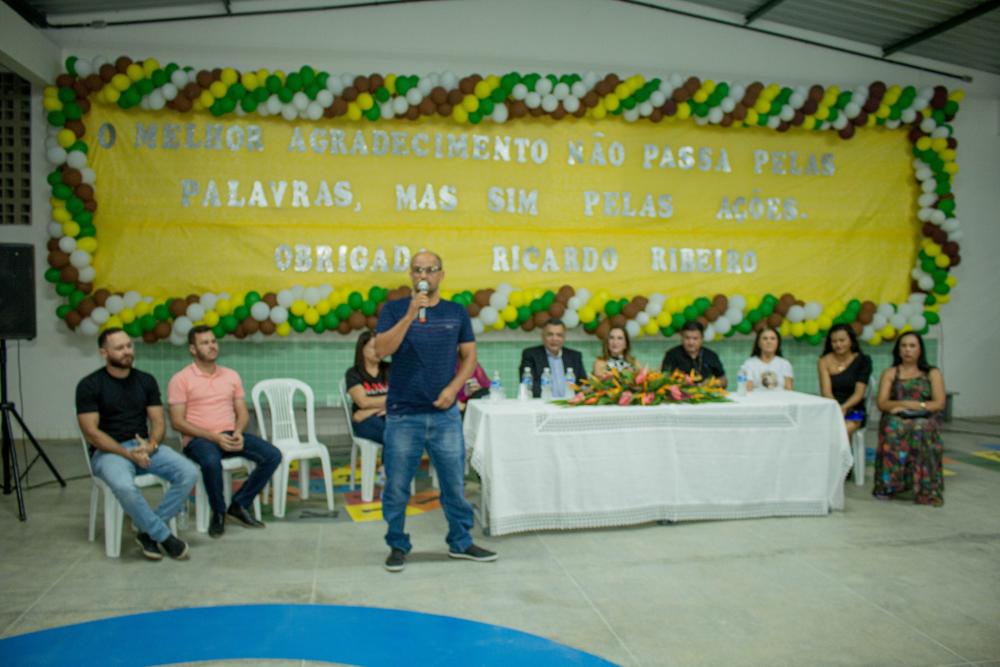 Prefeito de Livramento inaugura centro de educação infantil em homenagem a Maria Regina de Lima Assunção
