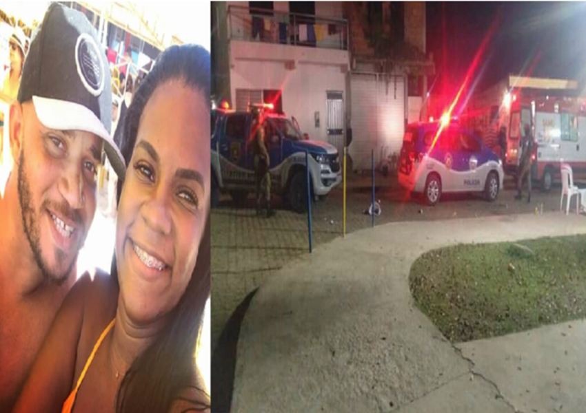 Casal é assassinado a tiros em Gandu