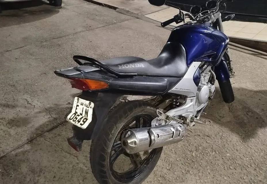 Brumado: Polícia Militar apreende motocicleta com placa e chassi alterados