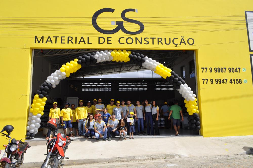 Inaugurada em Livramento a GS Material de Construção: tudo o que sua obra precisa do começo ao fim