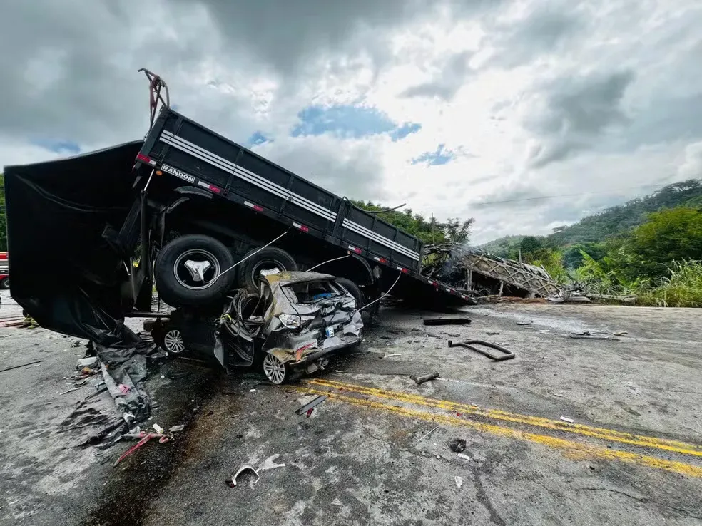 Preso motorista de carreta que causou acidente com 39 mortos; laudo confirma uso de drogas