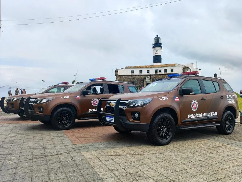 Bahia reforça segurança com novas viaturas semiblindadas