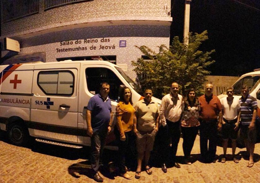 Jussiape: Nova ambulância atenderá pacientes em Caraguataí