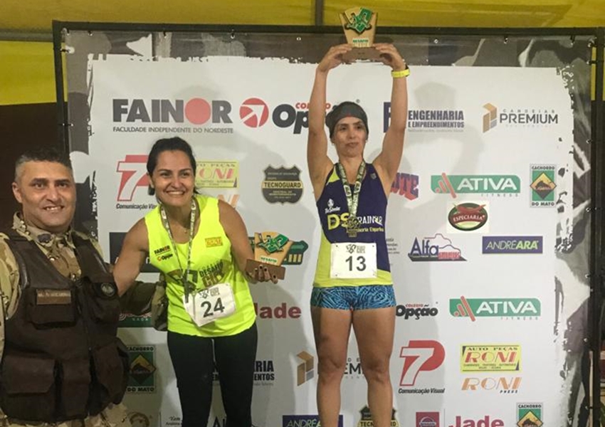 46ª CIPM: Sd PM Ivana Porto fica em primeiro lugar na corrida Desafio CIPE  Sudoeste