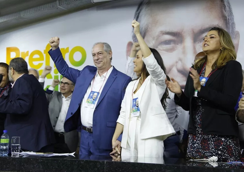 PDT lança oficialmente Ciro Gomes como candidato à Presidência da República