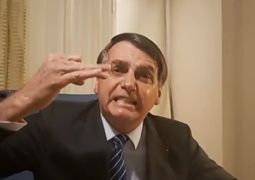 Após matéria do caso Marielle, Bolsonaro ataca Globo e Witzel; veja vídeo