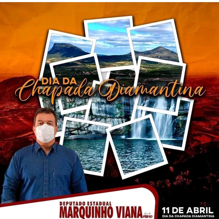 Deputado Marquinho Viana destaca o Dia da Chapada Diamantina, seu potencial e beleza