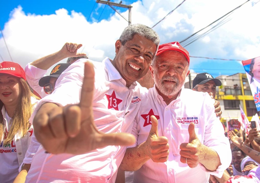 'Eleição na Bahia está clara: Quem está com Bolsonaro, está com ACM Neto; quem vota em Lula, vota em Jerônimo”, afirma Éden'