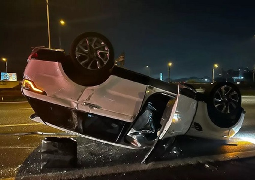 Cantora Paula Fernandes sofre acidente de carro em SP