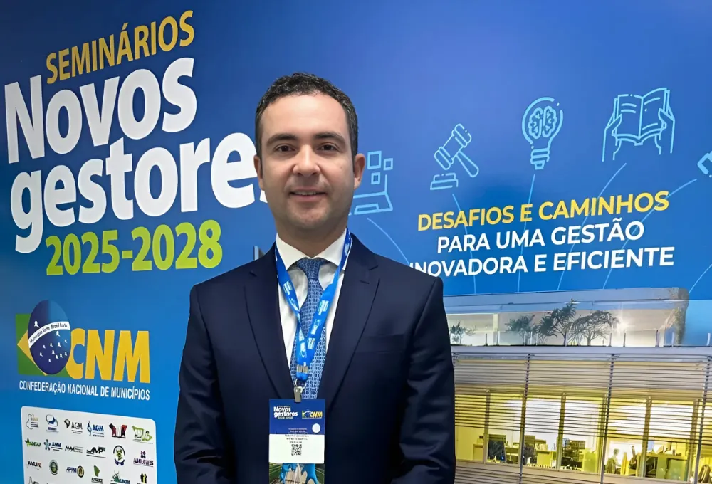 Prefeito eleito de Brumado participou de seminário sobre gestão municipal em Brasília