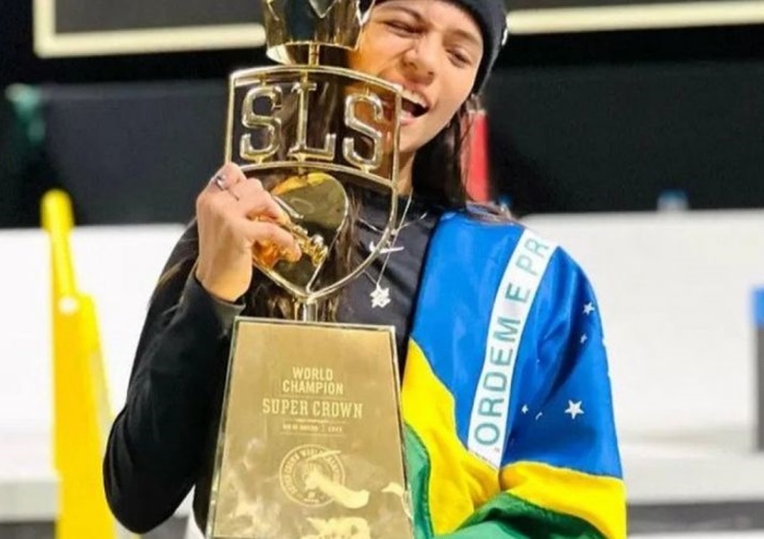 Rayssa Leal é campeã da Liga Mundial de Skate Street