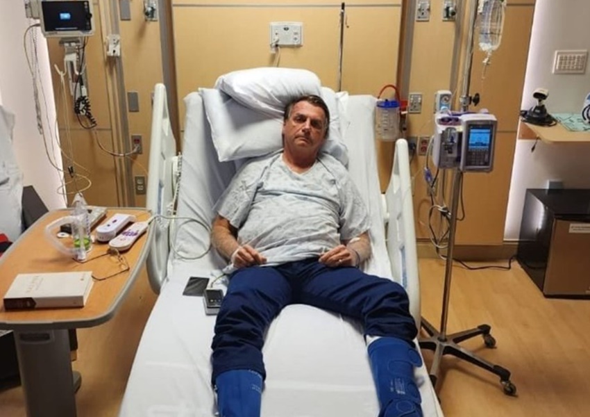 Bolsonaro deixa hospital nos EUA contra a recomendação da equipe médica