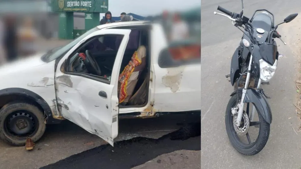 Acidente na BA-262 deixa motociclista ferido no trecho Vitória da Conquista/Anagé