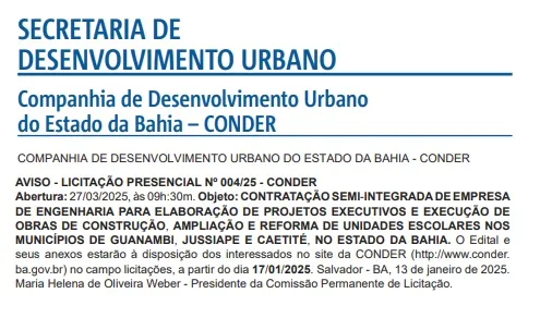 Ivana Bastos comemora edital de licitação que beneficia Guanambi, Caetité e Jussiape com obras que somam mais de R$ 80 milhões 