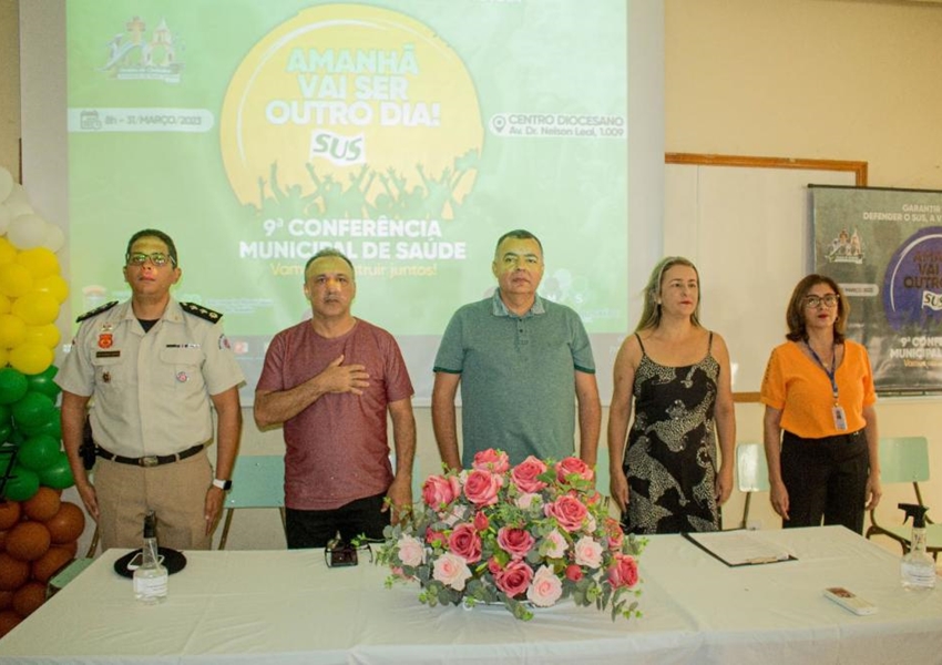 Livramento de Nossa Senhora realiza a 9ª Conferência Municipal de Saúde