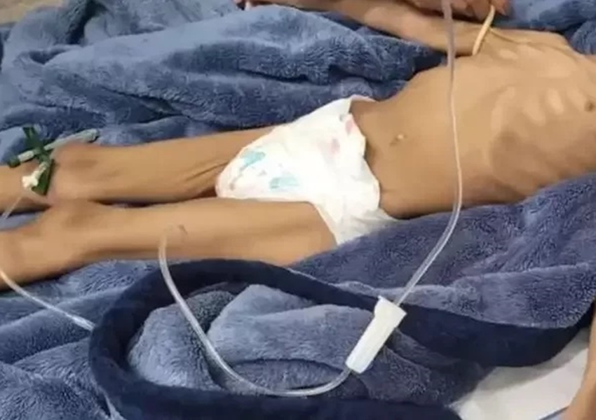 Pai é preso após deixar filha de 3 anos sem comida por 40 dias