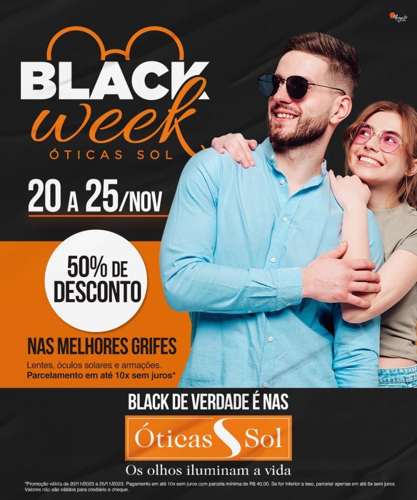 Rede Óticas Sol realiza a MAIOR BLACK WEEK DE 2023