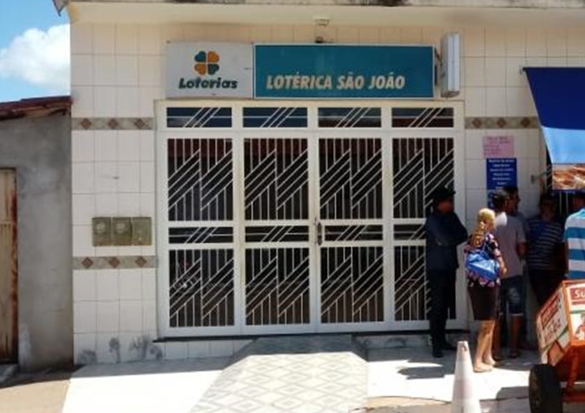 Roubo a lotérica é registrado em Dom Basílio