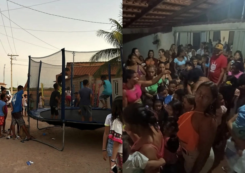 Livramento Moto Estrada celebrou o dia das crianças com ação social no Bairro Jurema