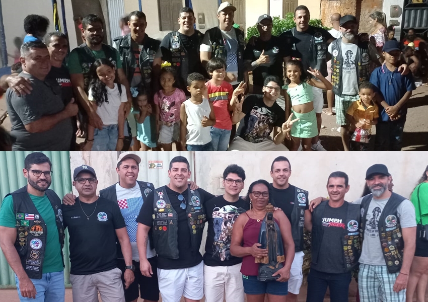 Livramento Moto Estrada celebrou o dia das crianças com ação social no Bairro Jurema