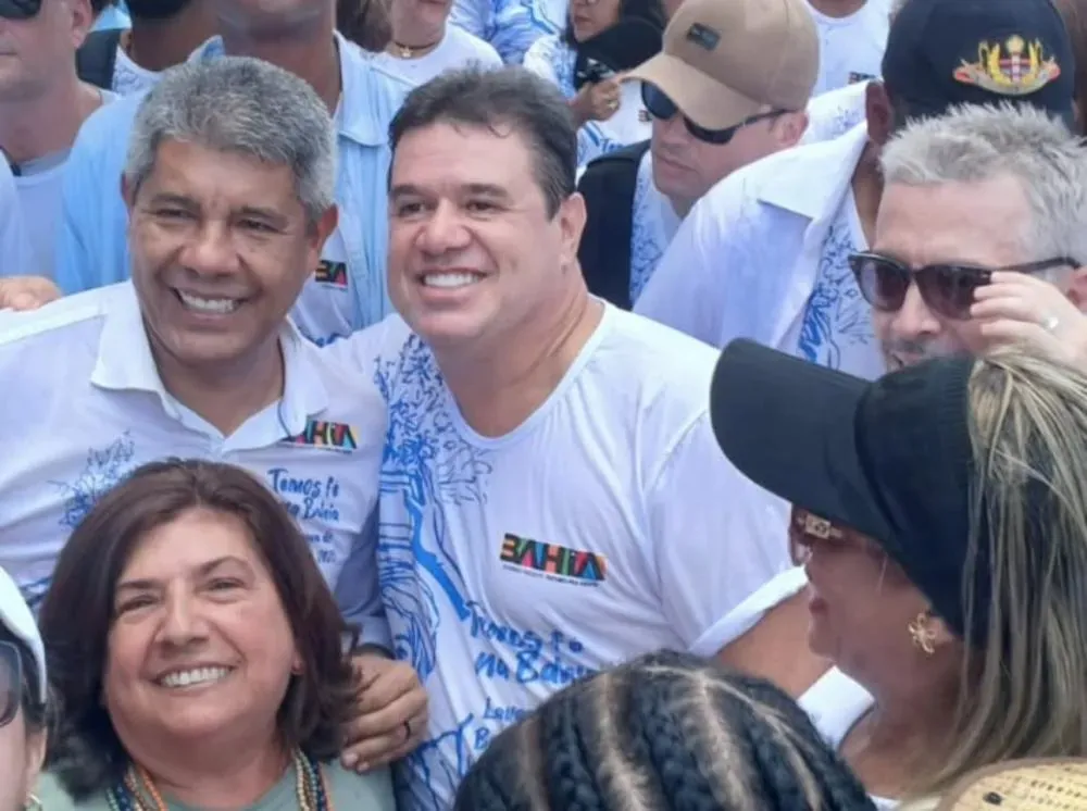 Deputado Marquinho Viana participa da Lavagem do Bonfim ao lado do governador Jerônimo Rodrigues