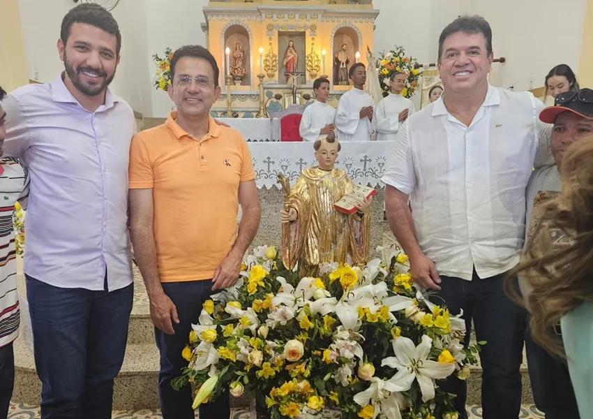 Deputado Marquinho Viana participa de celebração em louvor a São Bernardo em Rio de Contas