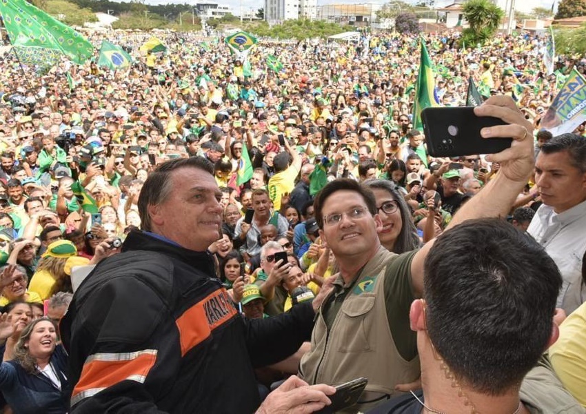 Bolsonaro chega a Guanambi às 13:30 desta terça