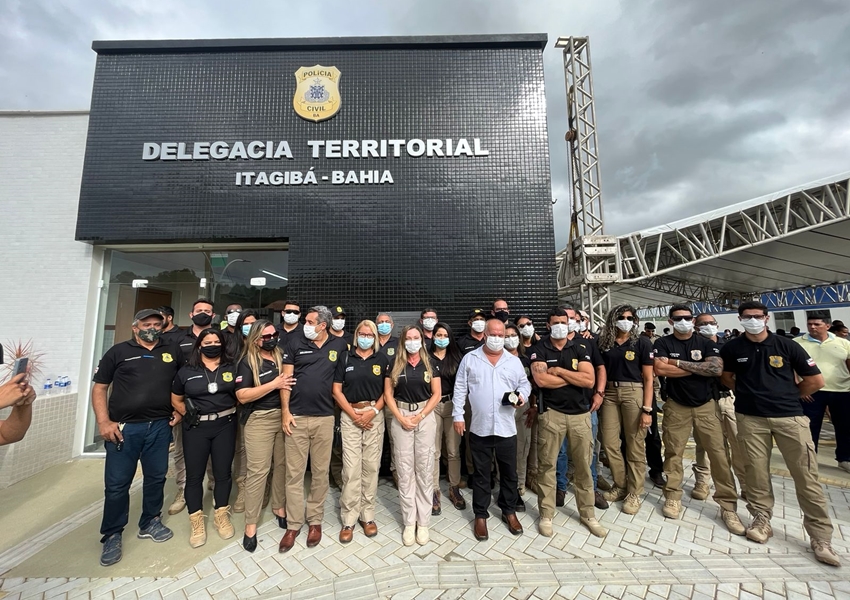 SSP inaugura Delegacia Territorial no município de Itagibá