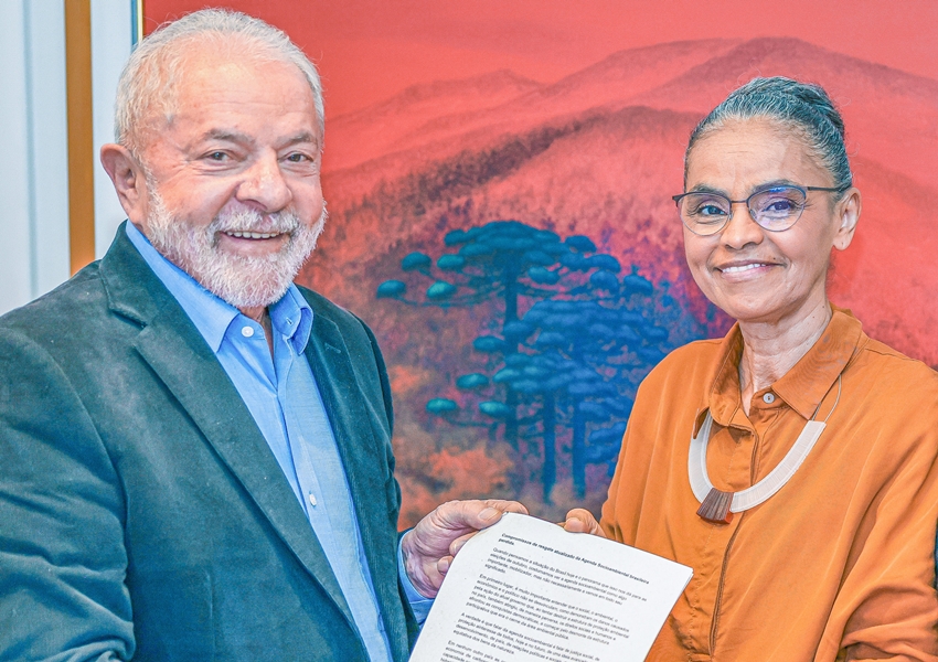 Lula e Marina Silva se reencontram e discutem propostas para o ambiente