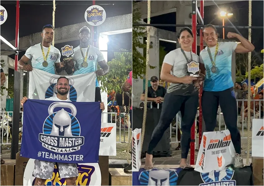 Equipe CrossMaster de Livramento conquista título e vice-campeonato no Spring Games em Itabuna