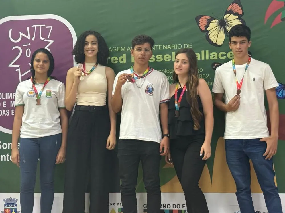  Livramento de Nossa Senhora conquista 6 medalhas e 12 menções honrosas na Olimpíada de Matemática