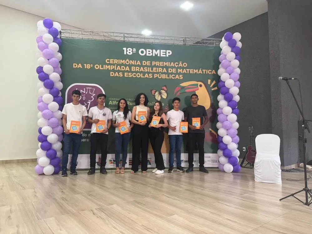  Livramento de Nossa Senhora conquista 6 medalhas e 12 menções honrosas na Olimpíada de Matemática