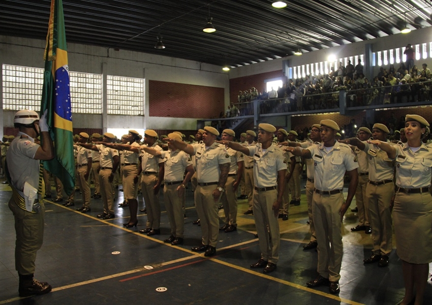 Bahia ganha 494 novos soldados para a Polícia Militar