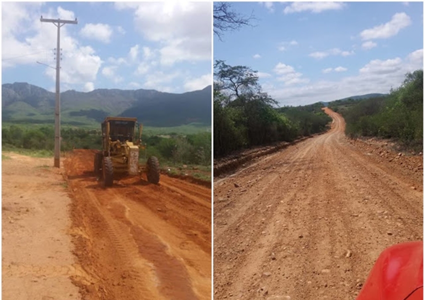 Livramento: Prefeitura realiza obras de manutenção das estradas vicinais do Distrito de Itanagé